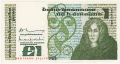 Ireland, Republic Of 2 1 Pound, Prefix BKB, 17.11.1977